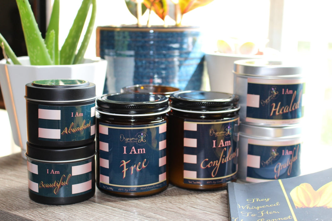 Affirmation Candles Bundle - Orgasmic Healing LLC